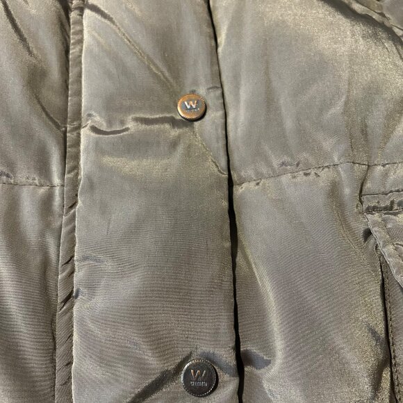 Womens Weekend MaxMara Bronze Heavy Padding Puffer Jacket Coat 8 - Picture 14 of 16